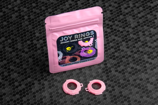 Party Pink JoyRings - Joycon 2 accent rings
