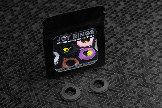Matte Black JoyRings - Joycon 2 accent rings