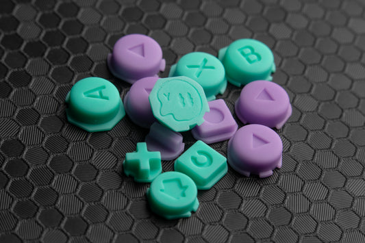 SuperSwitch Purple / Green - Nintendo Switch 2 Button Set