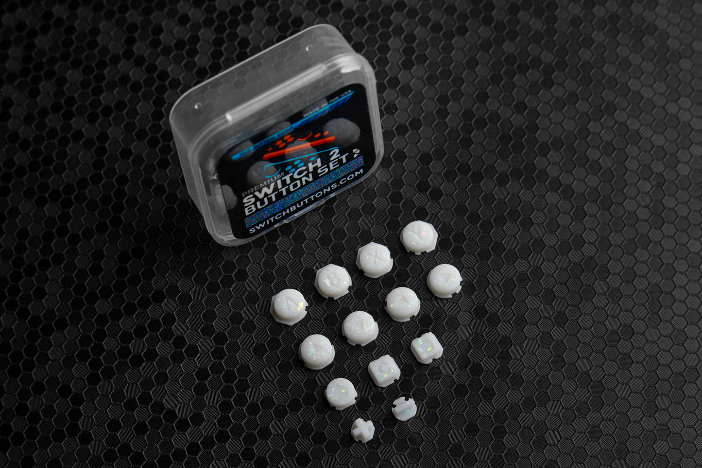 Party White Nintendo Switch 2 Button Set