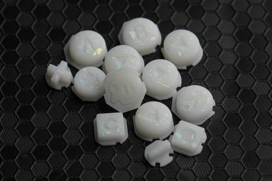 Party White Nintendo Switch 2 Button Set