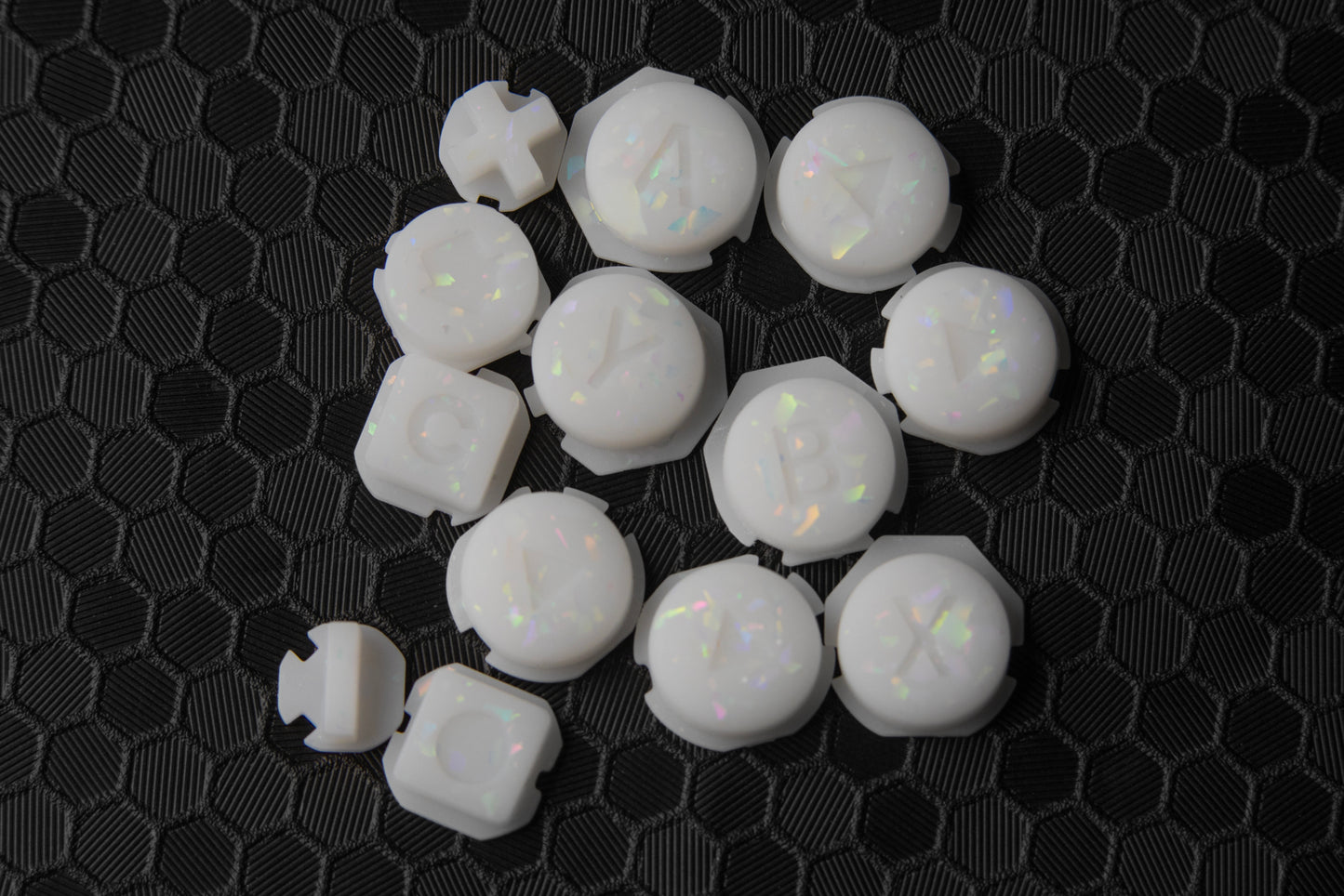 Party White Nintendo Switch 2 Button Set