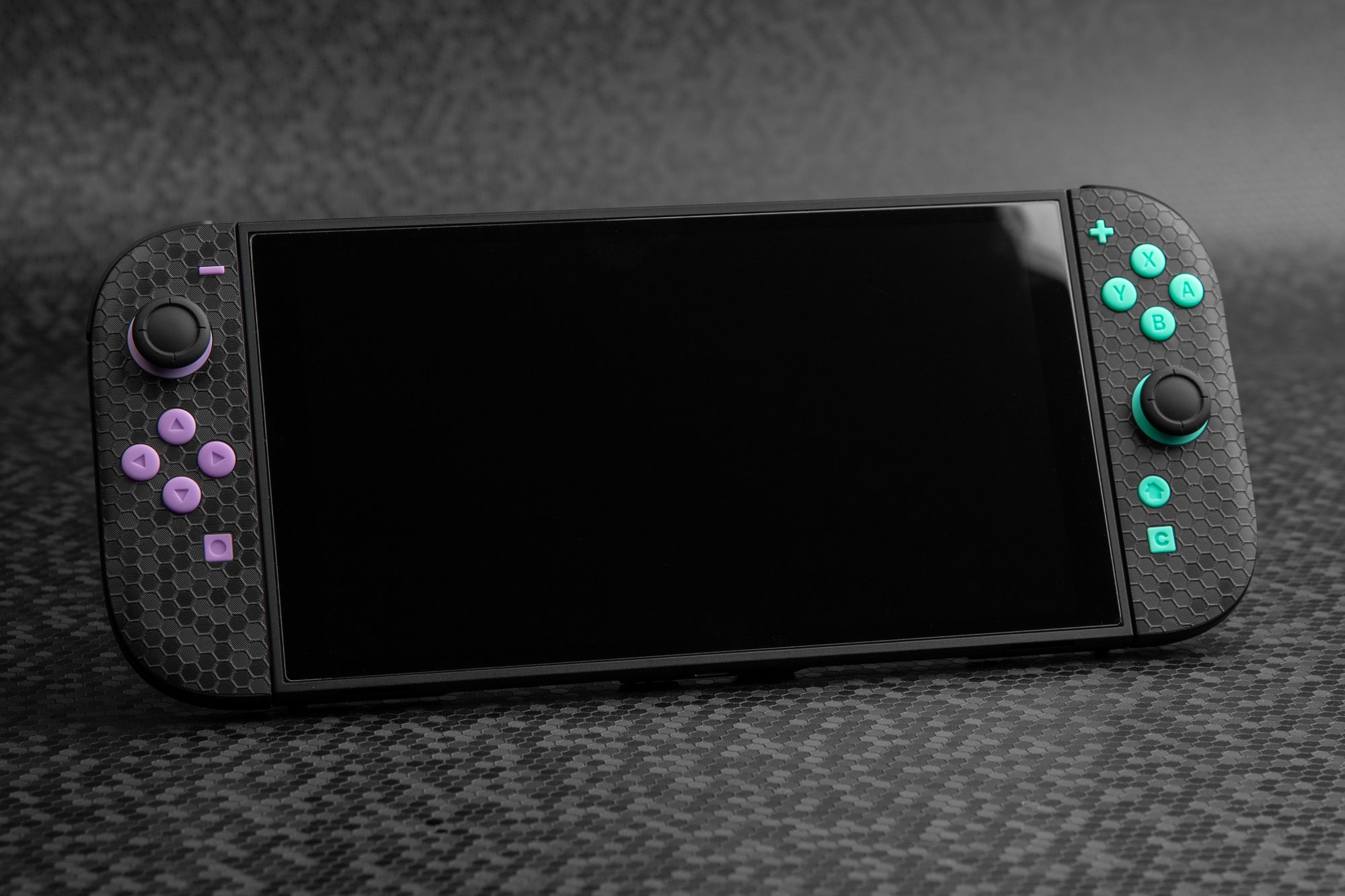 SuperSwitch Purple / Green - Nintendo Switch 2 Button Set