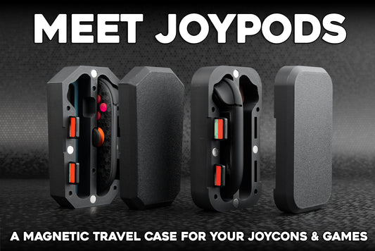JoyPods - A magnetic travel case for your Joycons & Games
