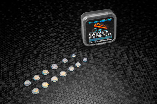 Holographic Nintendo Switch 2 Button Set