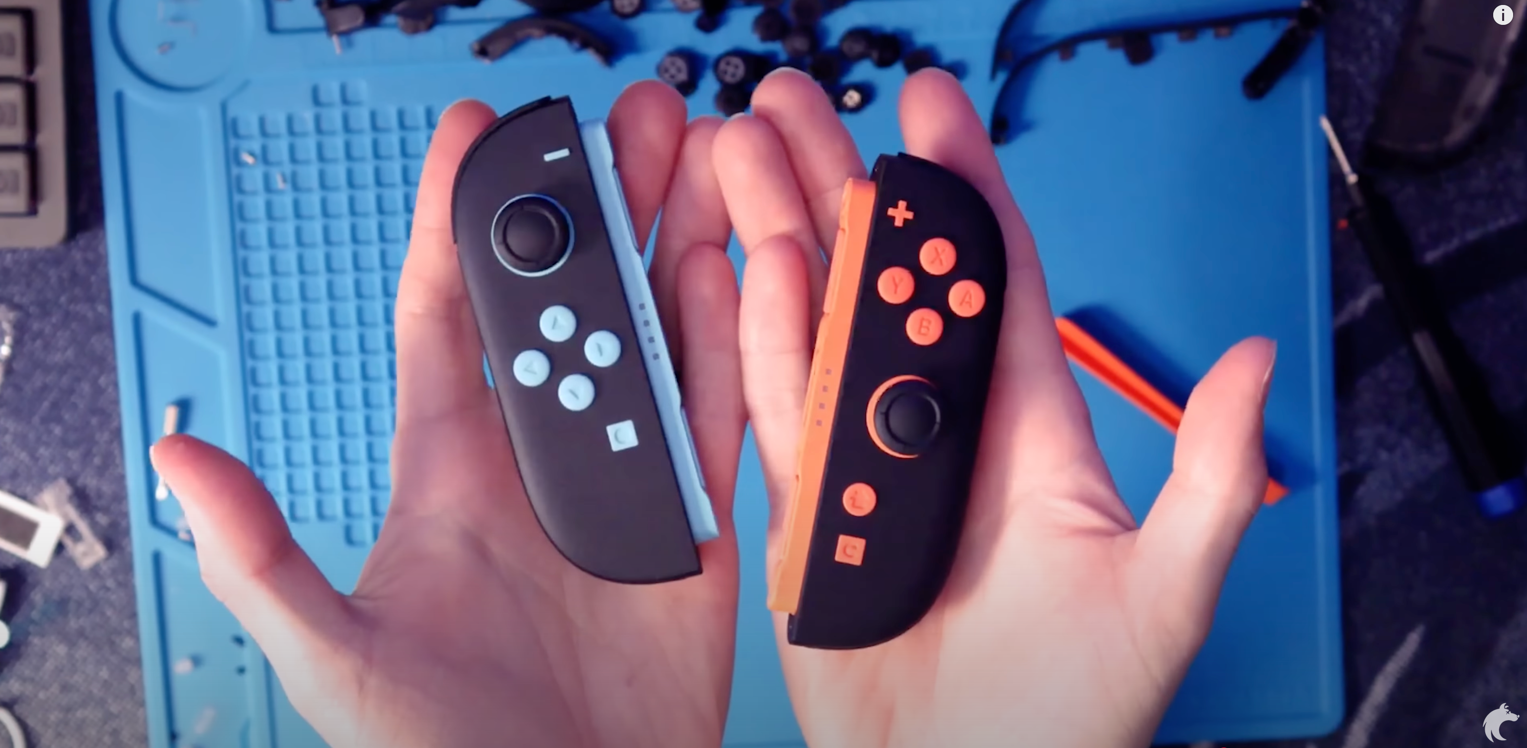 Load video: video of wulff den using custom switchbuttons installed buttons